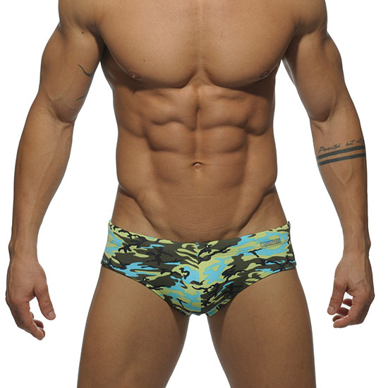 Slip Natacion Addicted Hombre Camuflaje - Haga un click en la imagen para cerrar